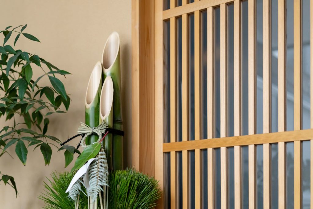 in Japan they celebrate the New Year by decorating with special wind chimes that bring good fortune into New Year's Eve.