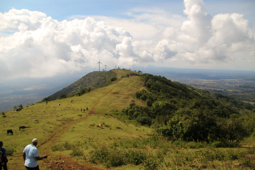 Featured in the Jaya Travel & Tours blog "Movie Locations from Out of Africa" this image shows the green hills of the Ngong Hills in Kenya, Africa.