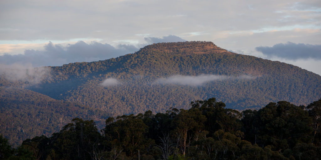 No snow on mount Timbertop High Country Victoria Australia from Jaya Travel & Tours blog "On Location: Lord of the Rings"
