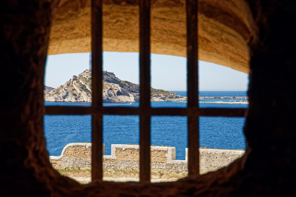 Featured in "Celebrate Halloween Around the World" by Jaya Travel & Tours this image is taken from inside of a Monte Cristo Prison cell in Marseille, France.