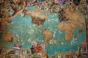 - Jaya Travel & Tours money spread over the world map from Jaya Travel & Tours blog "Save more with Jaya Travel agents"