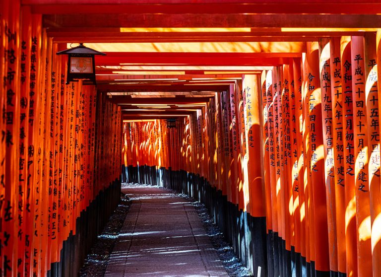 Featured in "Japan Tour: Rich History & Culture" by Jaya Travel & Tours, this image shows the Fushimi Inari Shrine located in Kyoto.