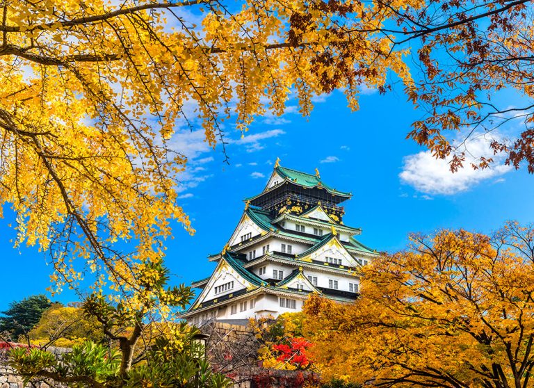 Featured in "Japan Tour: Rich History & Culture" by Jaya Travel & Tours, this image shows the Osaka Castle in Osaka.