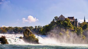 Rhine Falls Switzerland Europe tour holiday
